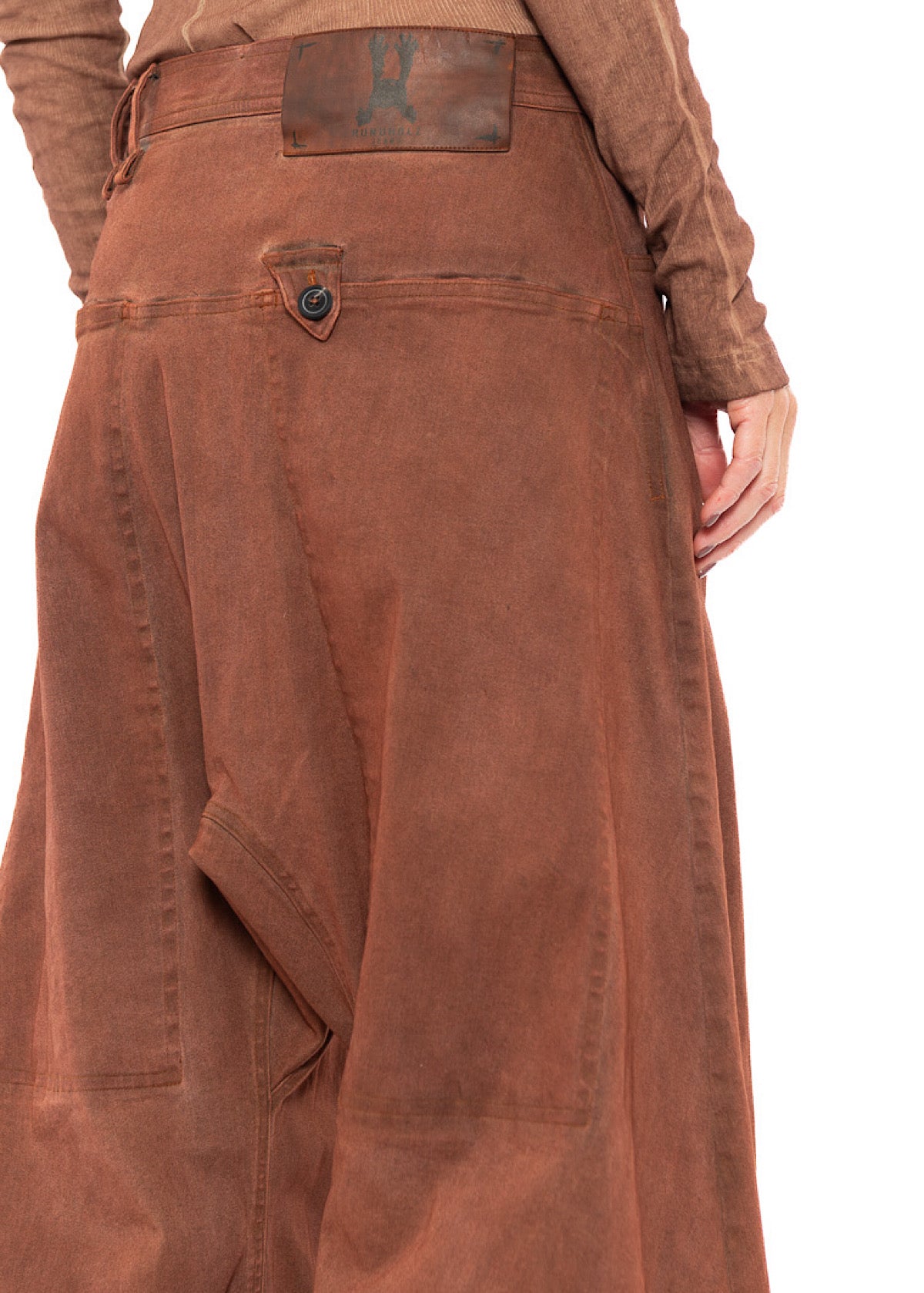 SIGNATURE BALLOON DENIM TROUSER