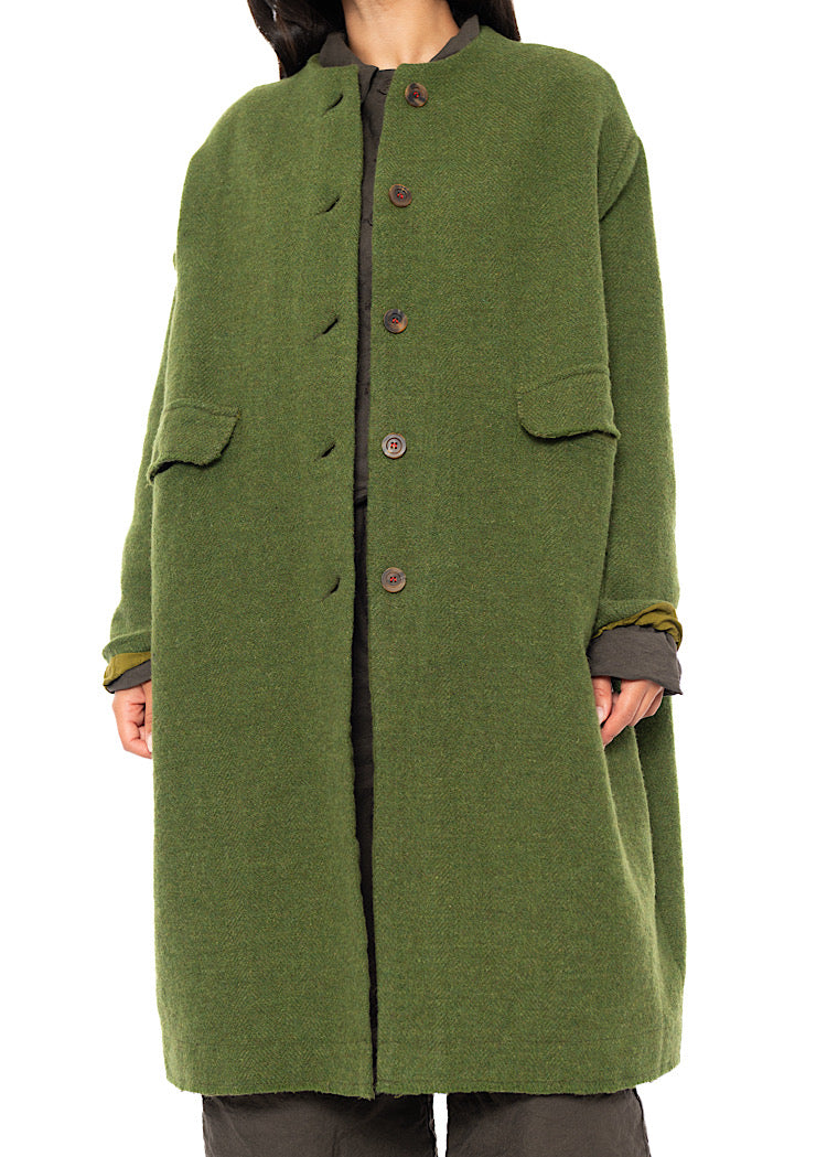 HARRIS TWEED MARINA COAT