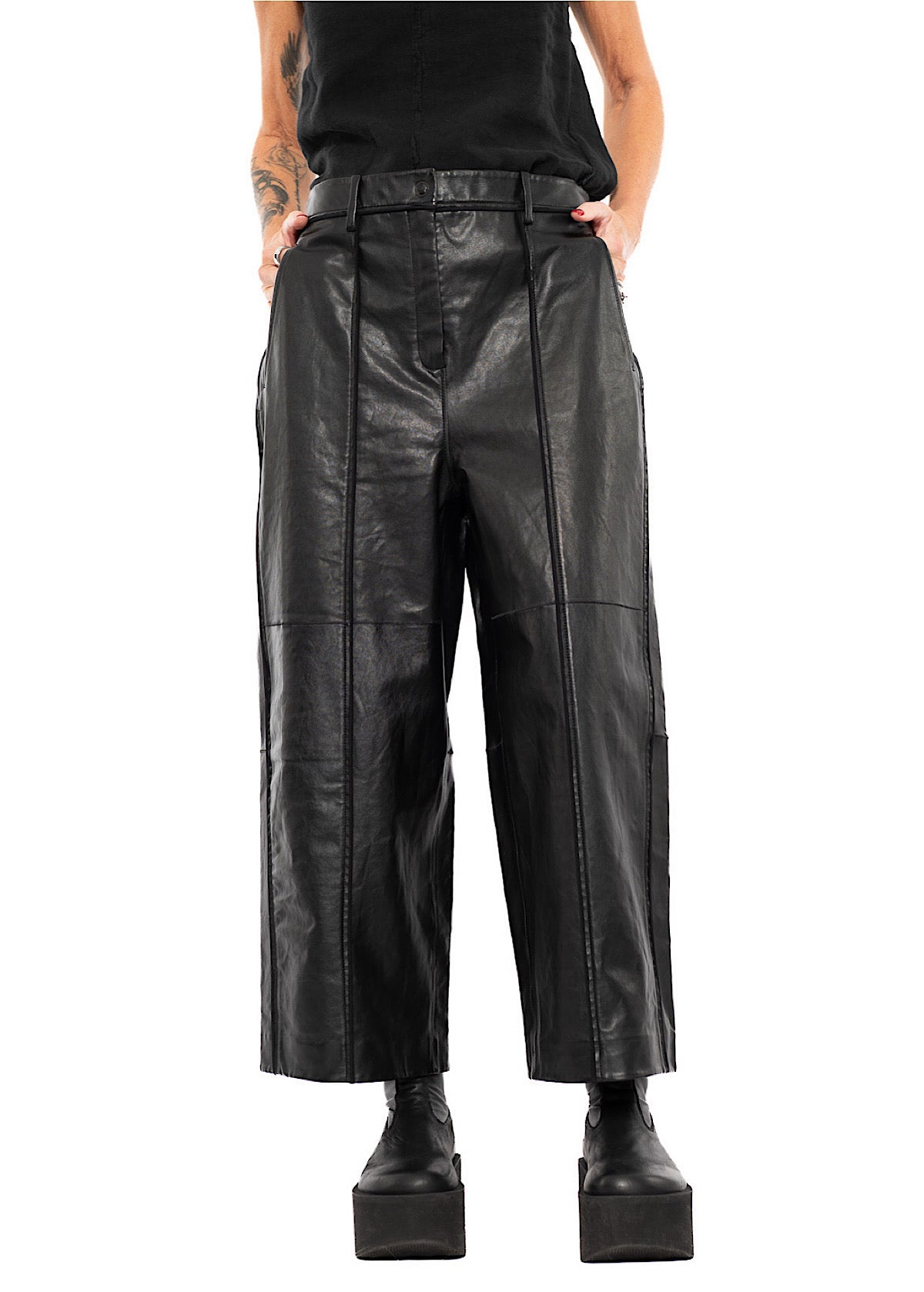 ANNETTE GÖRTZ LEATHER POEM TROUSER