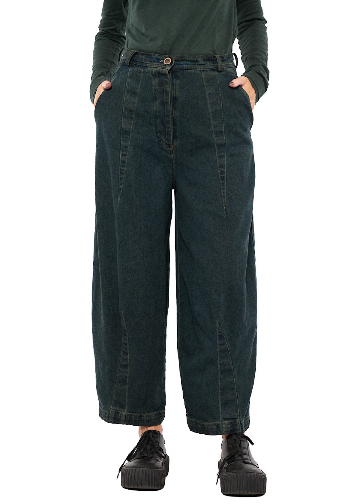 DENIM BALLOON TROUSER