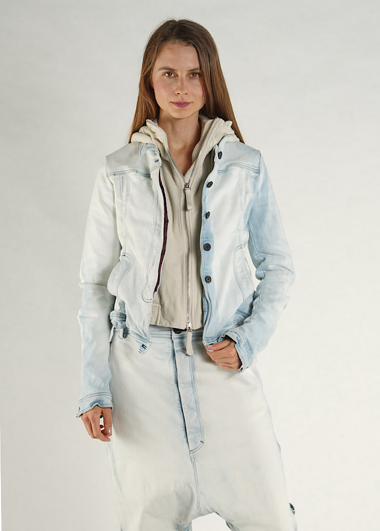 PRE-ORDER RUNDHOLZ MAINLINE JACKET *INDIGO STONEWASH* (Shown in INDIGO FADED)