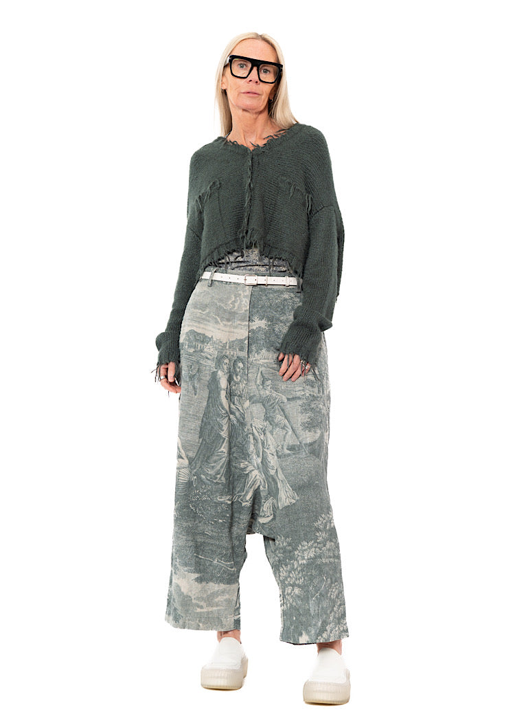 RUNDHOLZ DIP CARDIGAN