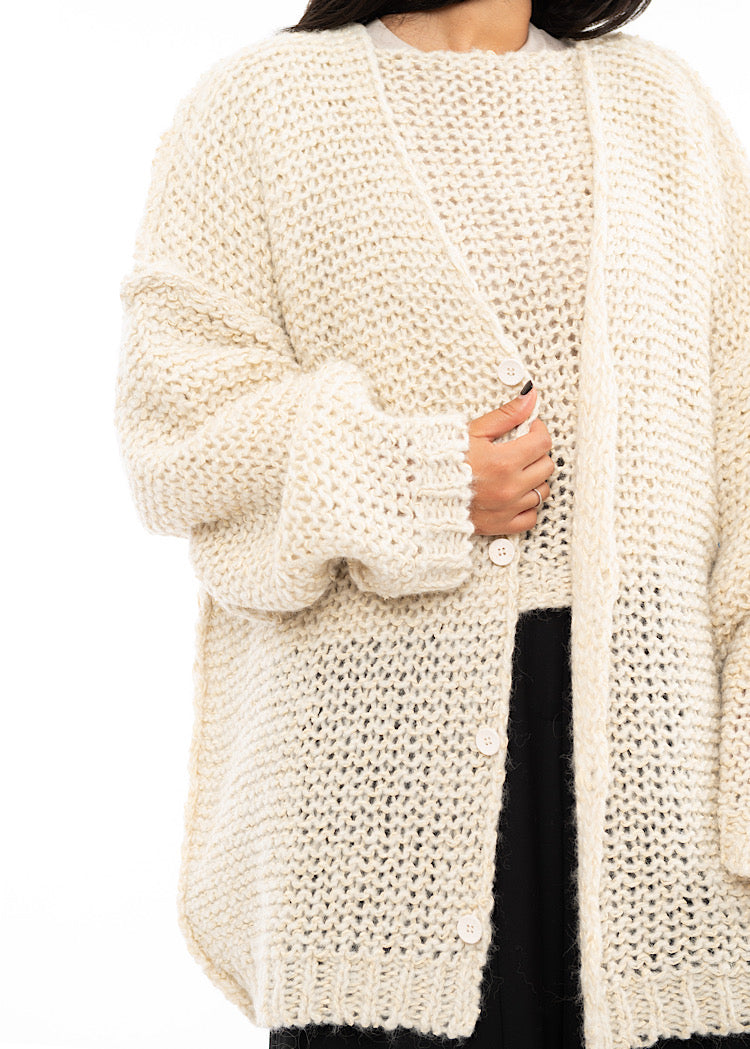 LA VACA LOCA TRANSITO KNITTED CARDIGAN