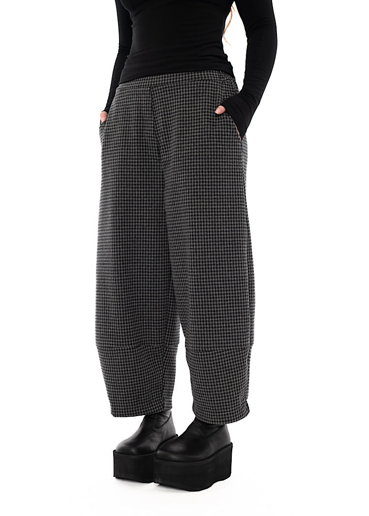 MICRO-CHECK RIMA JQ TROUSER