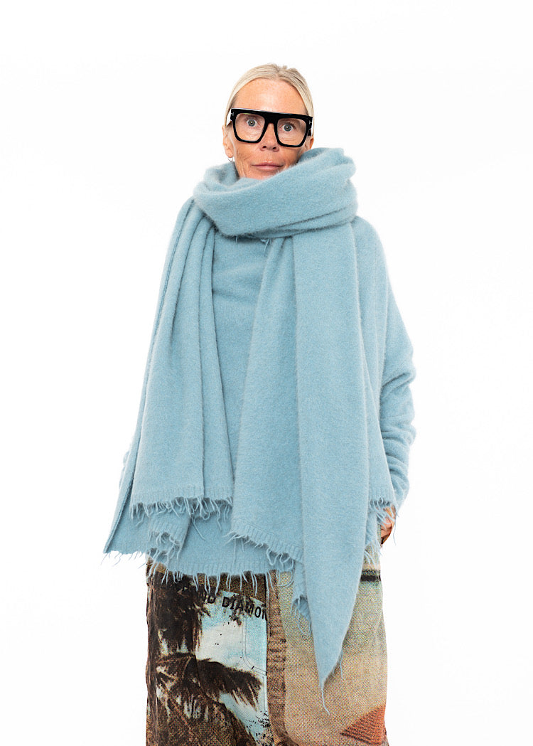 RUNDHOLZ DIP 2/3 SHARER KNITTED SCARF