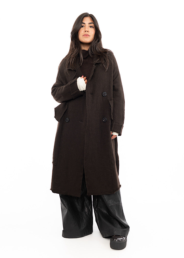 RUNDHOLZ MAINLINE KNITTED COAT