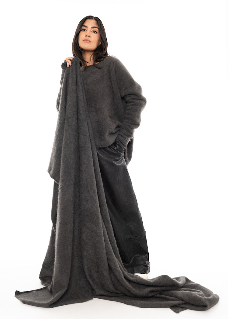 RUNDHOLZ MAINLINE KNITTED SCARF