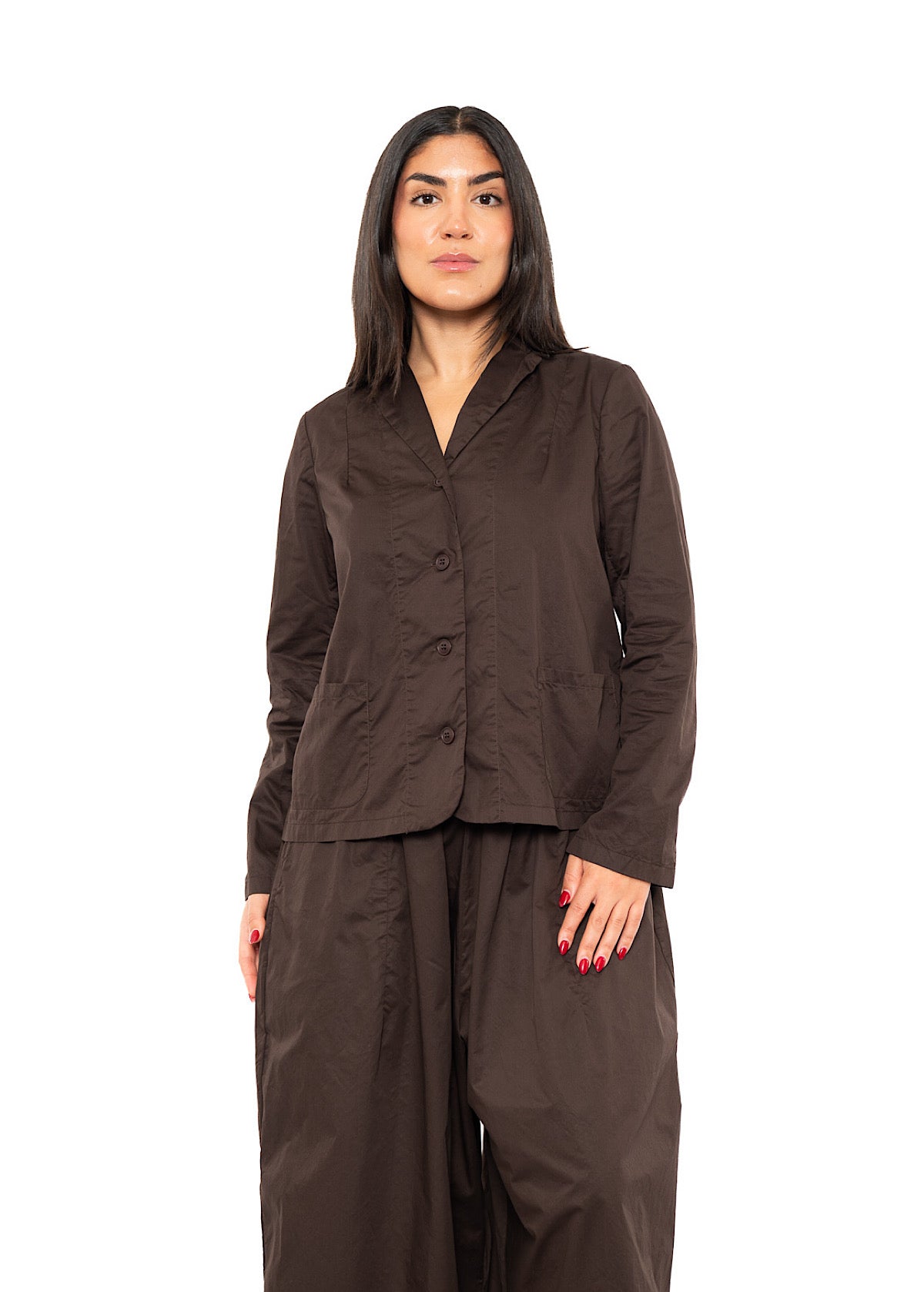 BOXY LIGHTWEIGHT COTTON JACKET