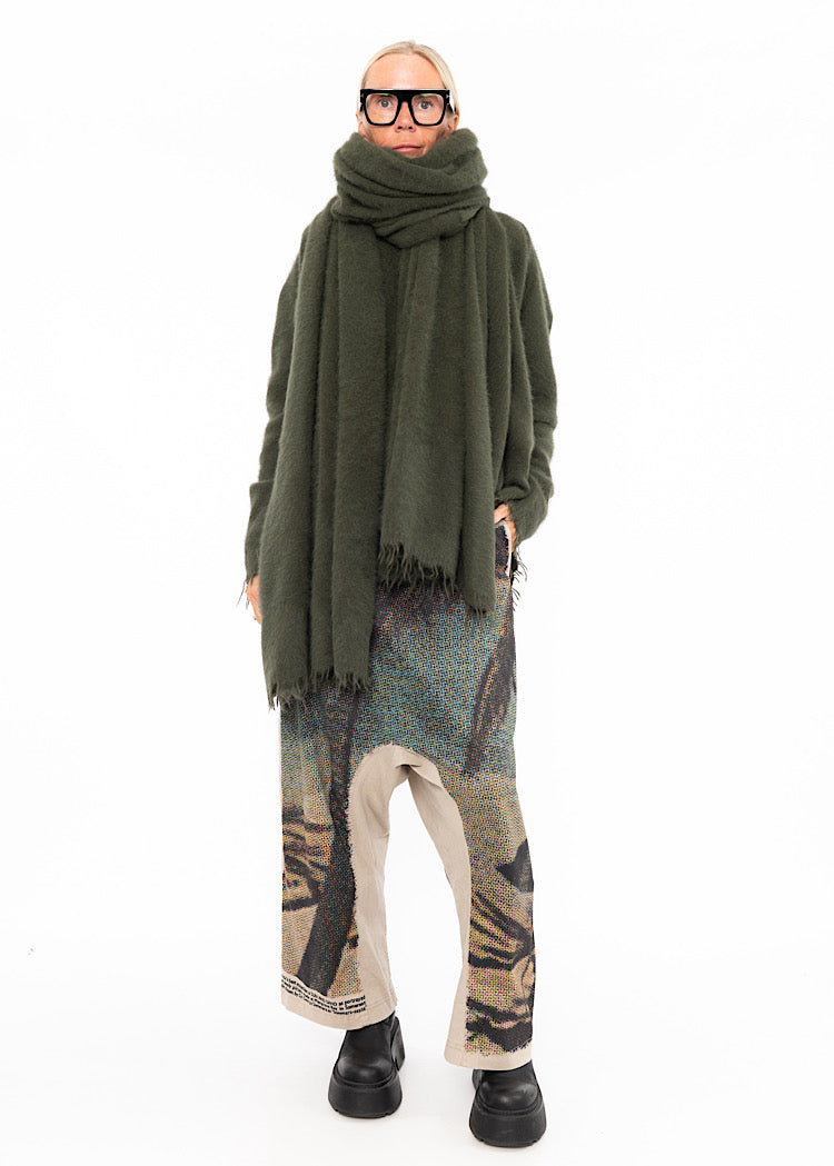 RUNDHOLZ DIP 2/3 SHARER KNITTED SCARF