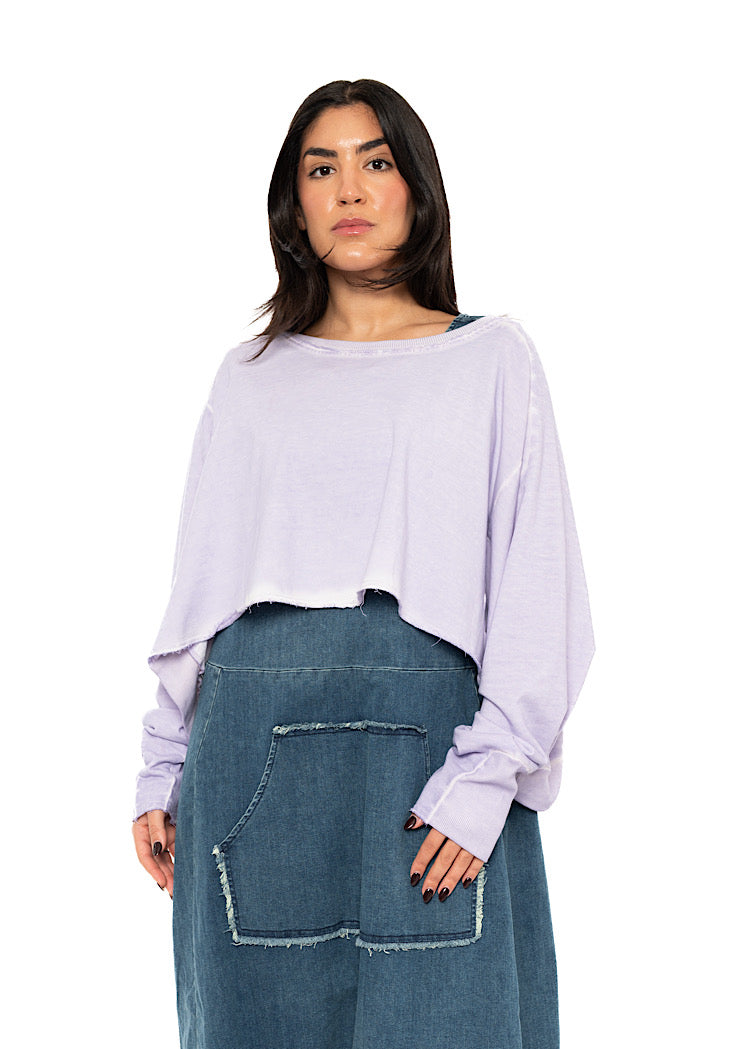 PLU CROPPED PULLOVER
