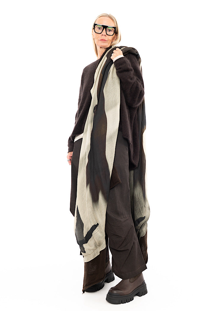 RUNDHOLZ MAINLINE KNITTED SCARF