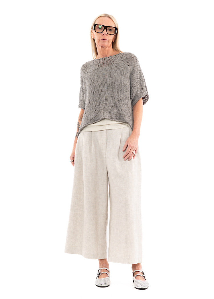 SORT AARHUS KNITTED TOP