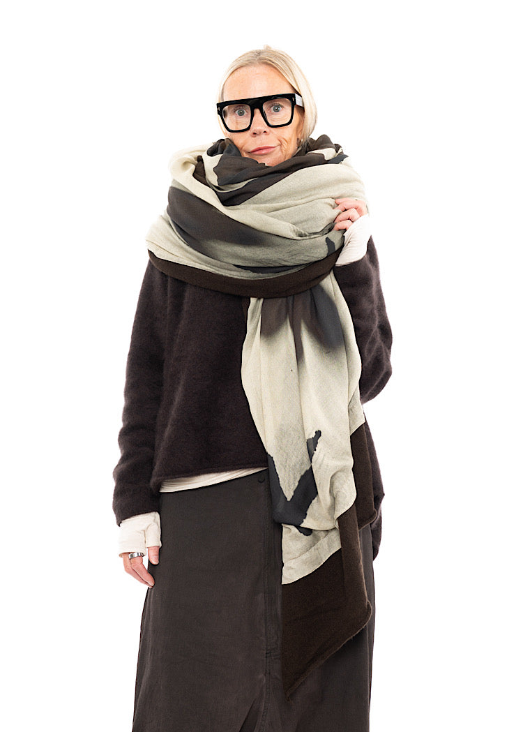 RUNDHOLZ MAINLINE KNITTED SCARF