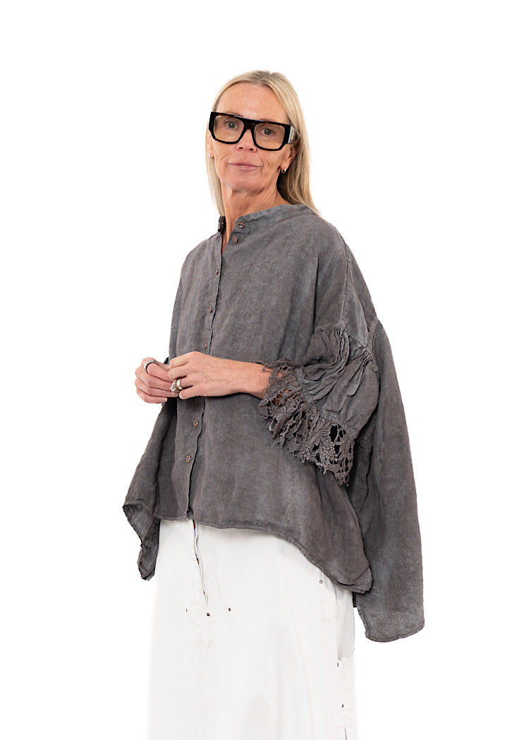 RUNDHOLZ DIP BLOUSE