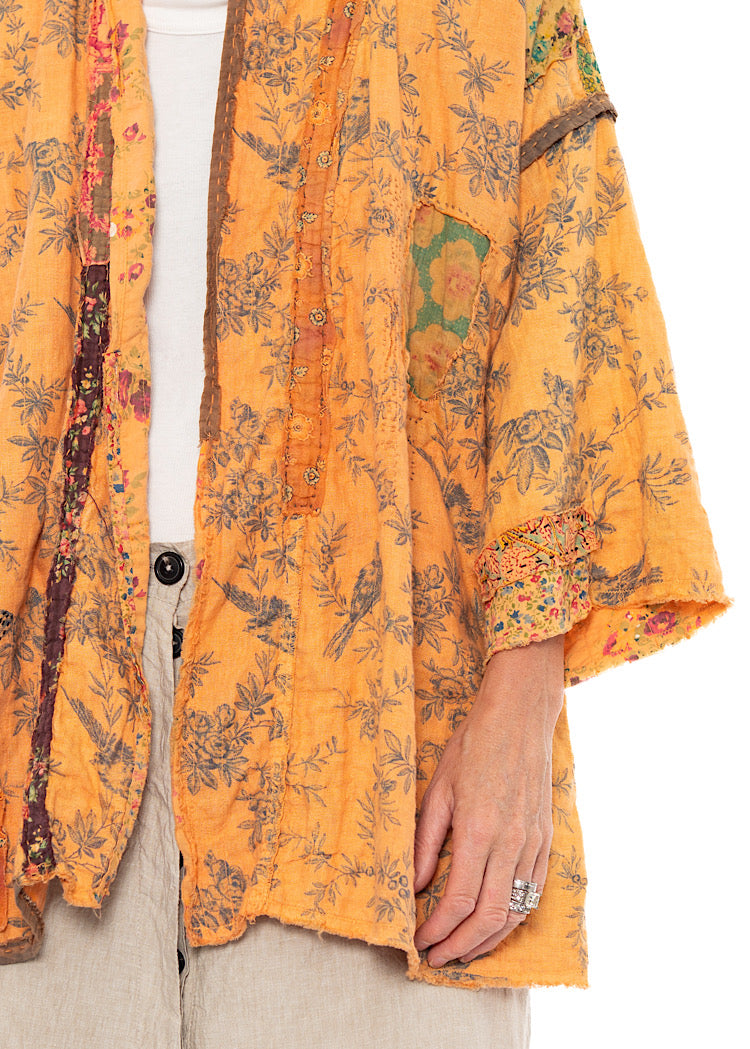 PRE-LOVED MAGNOLIA PEARL JULIAN FLORAL KIMONO