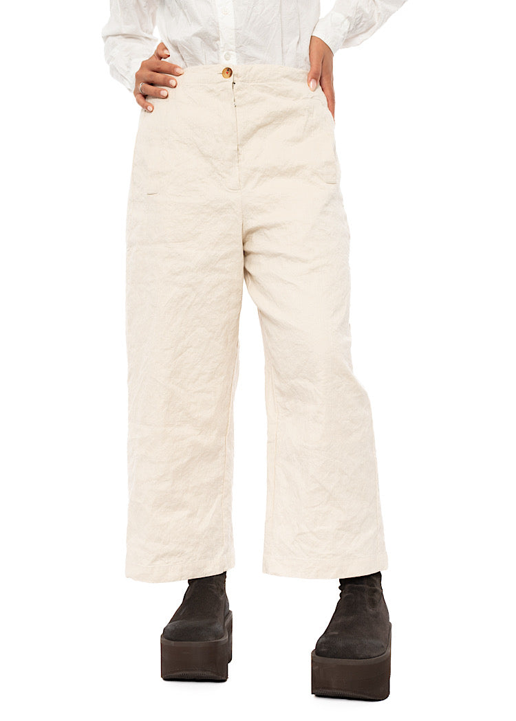 COTTON-TWILL PHILOMENA TROUSER