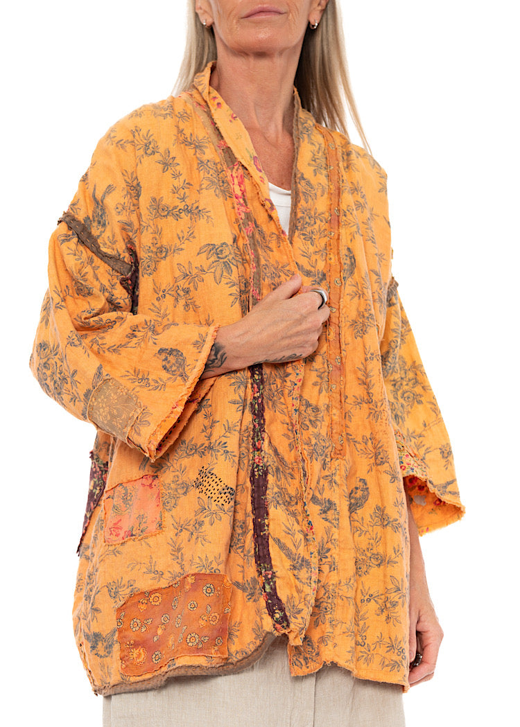 PRE-LOVED MAGNOLIA PEARL JULIAN FLORAL KIMONO
