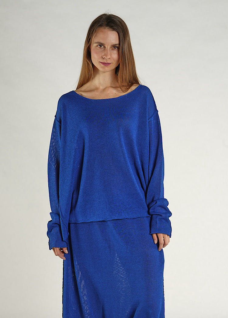 PRE-ORDER RUNDHOLZ MAINLINE PULLOVER *MARSHMALLOW* (Shown in ELECTRIC CLOUD)