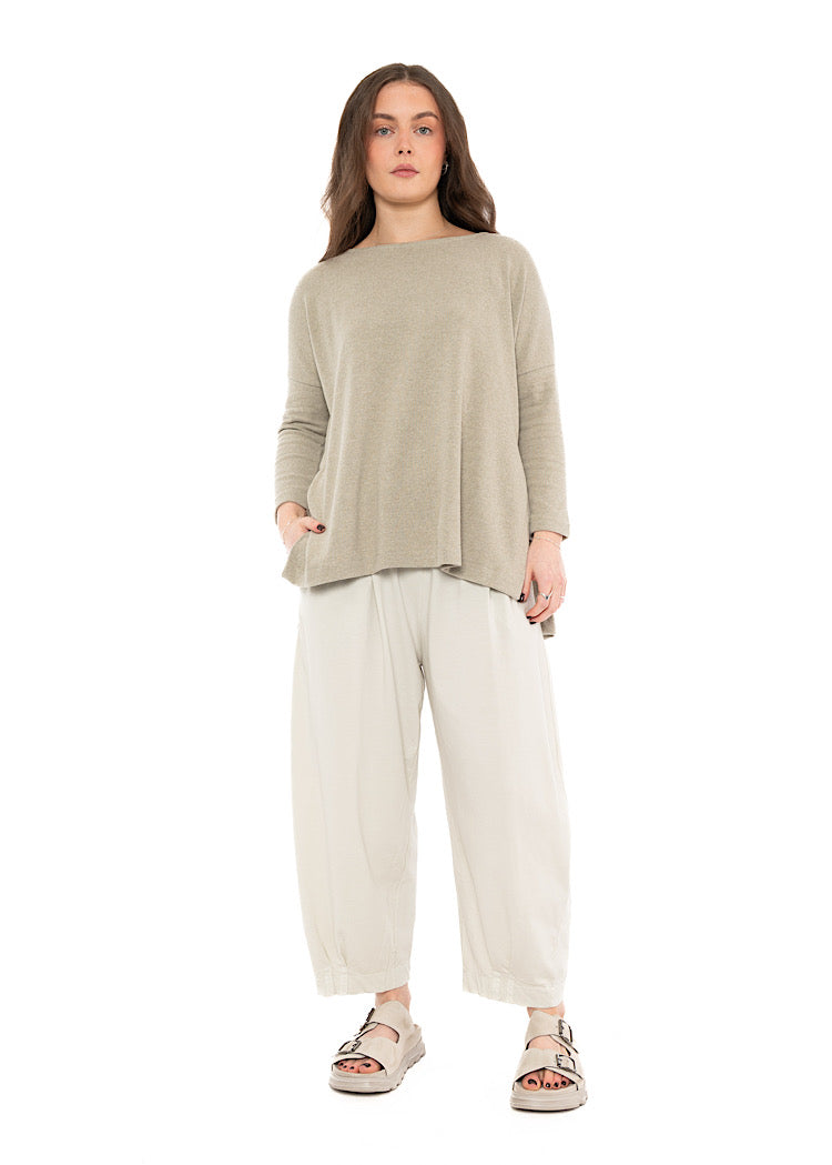 MAMA B BIANCO U TROUSER