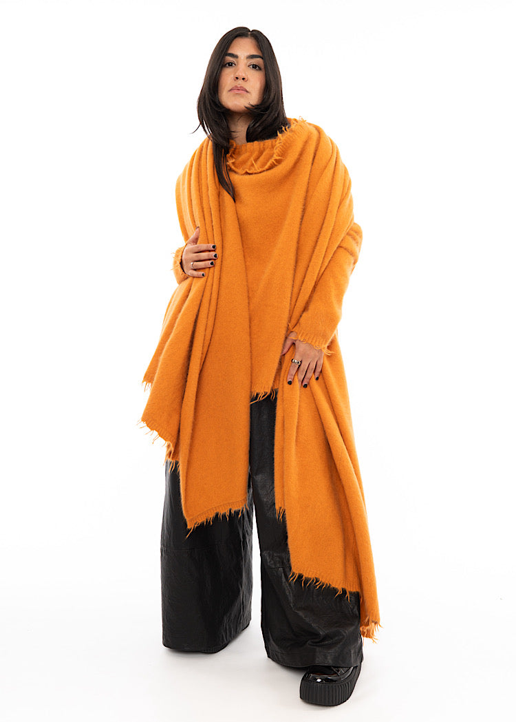 RUNDHOLZ DIP KNITTED SCARF