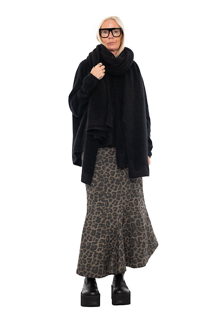 SIGNATURE RACCOON HAIR SCARF
