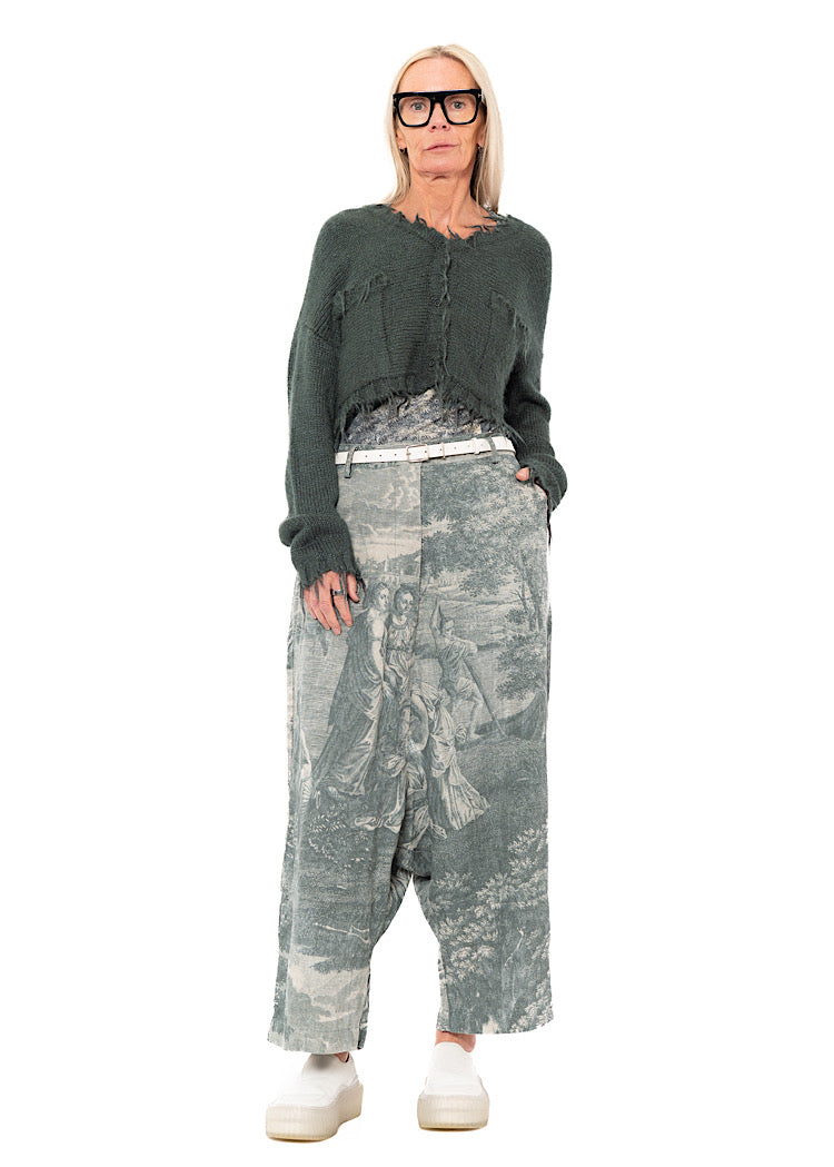 RUNDHOLZ DIP CARDIGAN