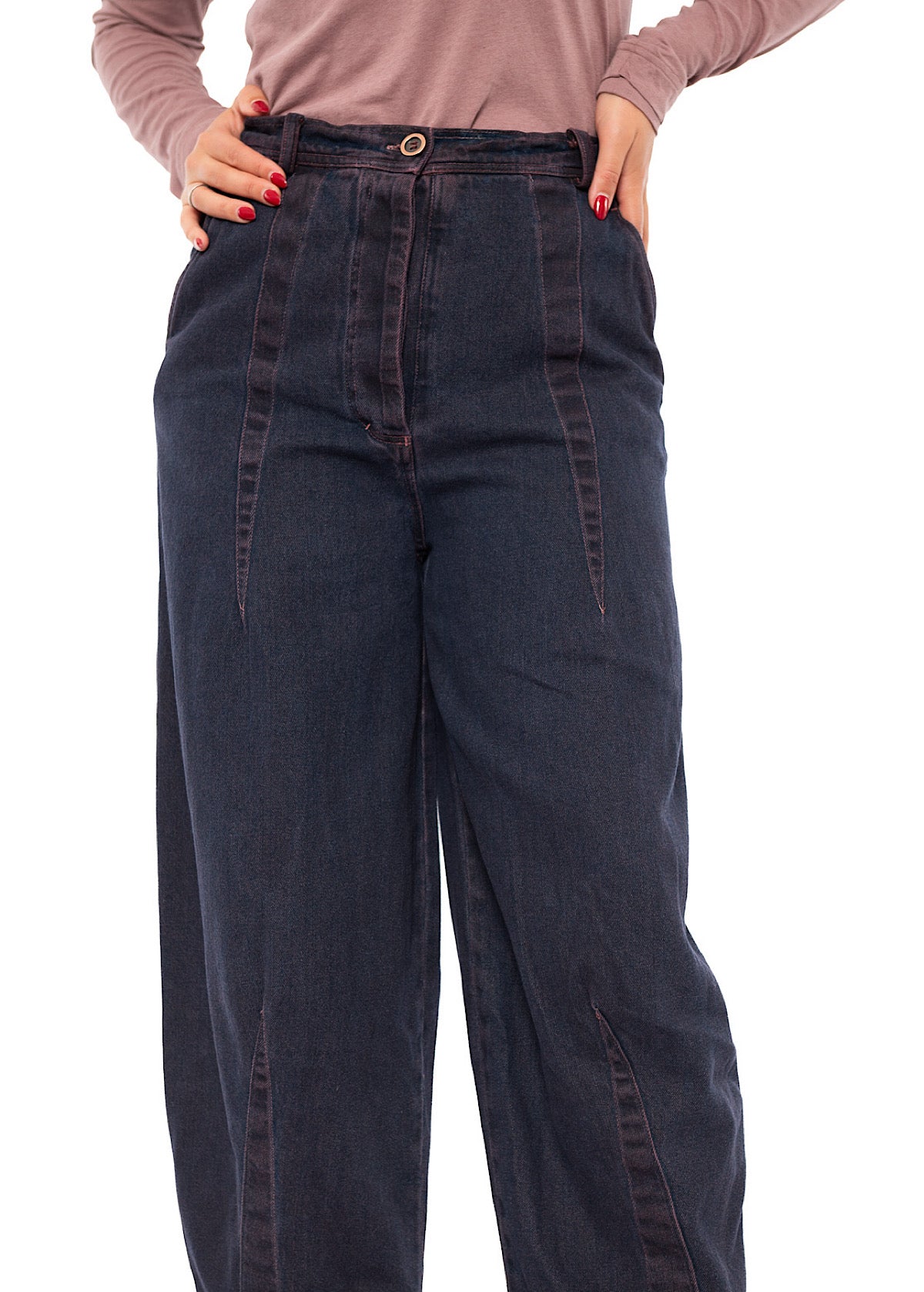 DENIM BALLOON TROUSER