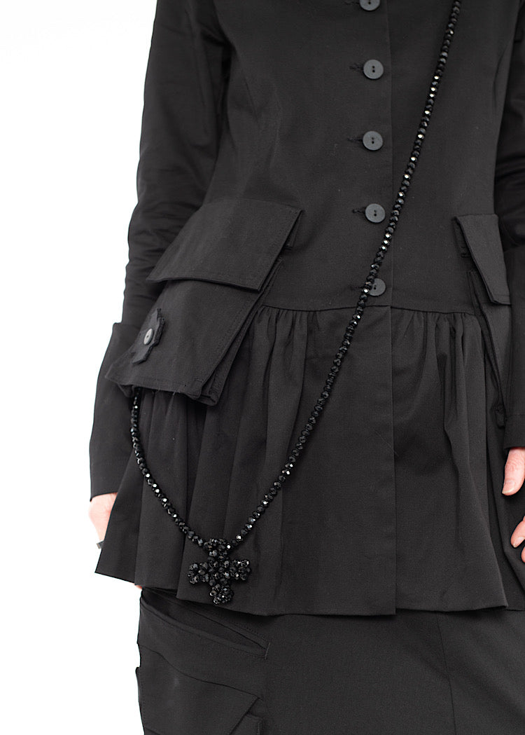 PLU ACROSS EXTRA LONG NECKLACE