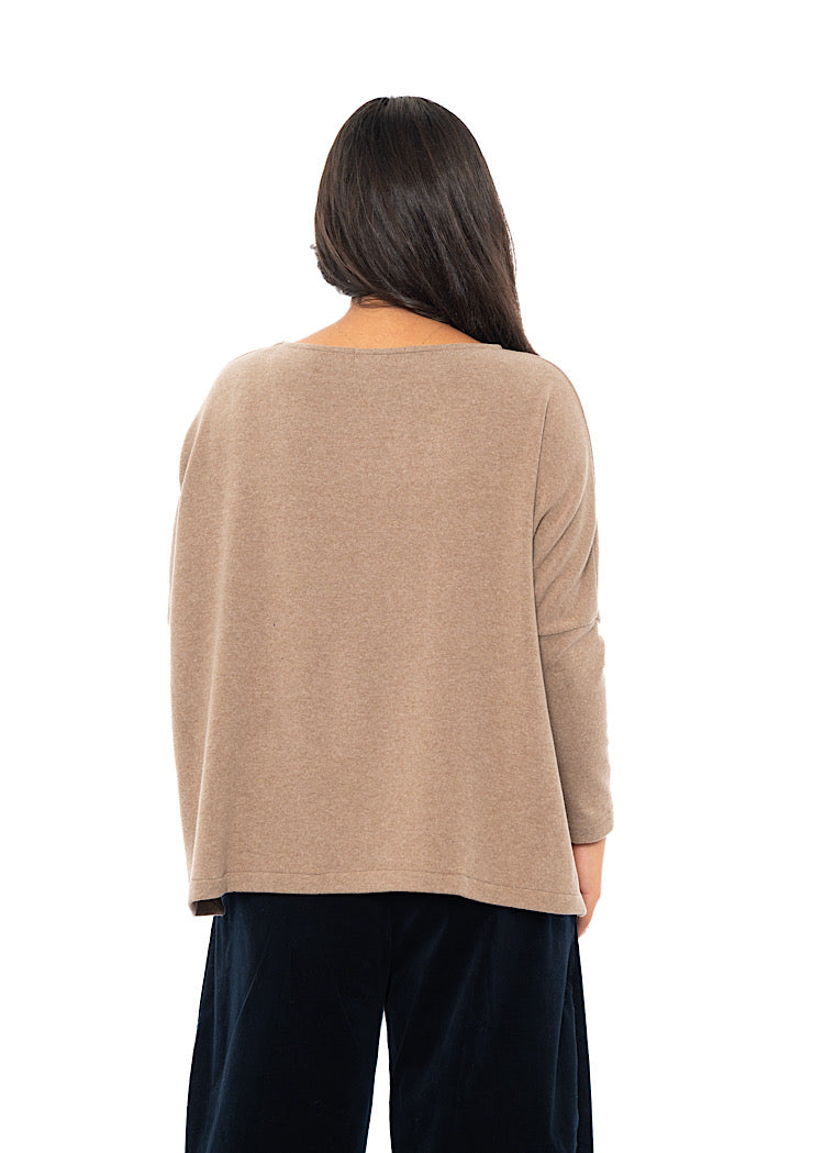COTTON-FLEECE MARTIS PULLOVER