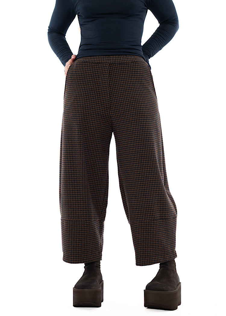 MICRO-CHECK RIMA JQ TROUSER
