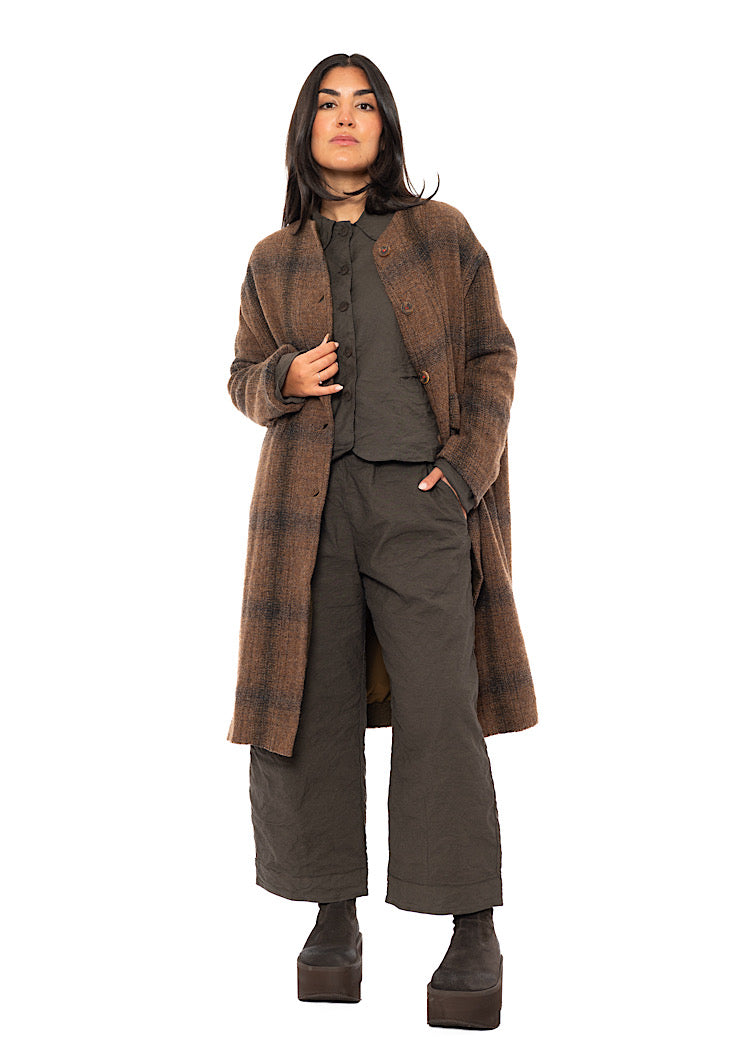 HARRIS TWEED MARINA COAT