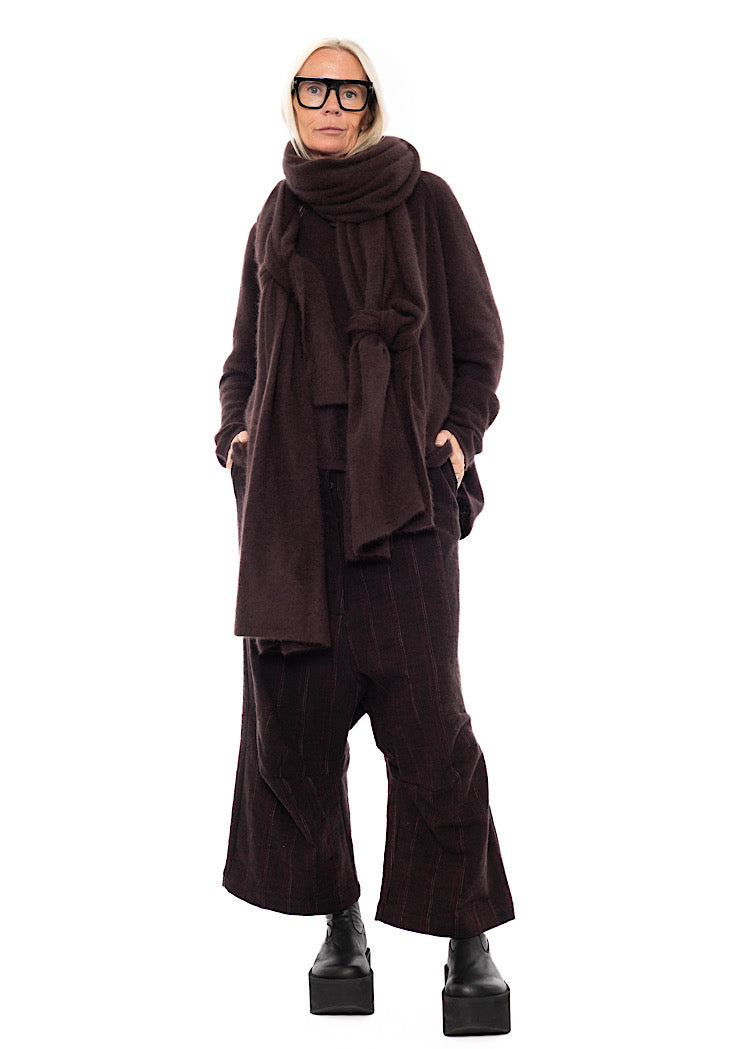 SIGNATURE RACCOON HAIR SCARF