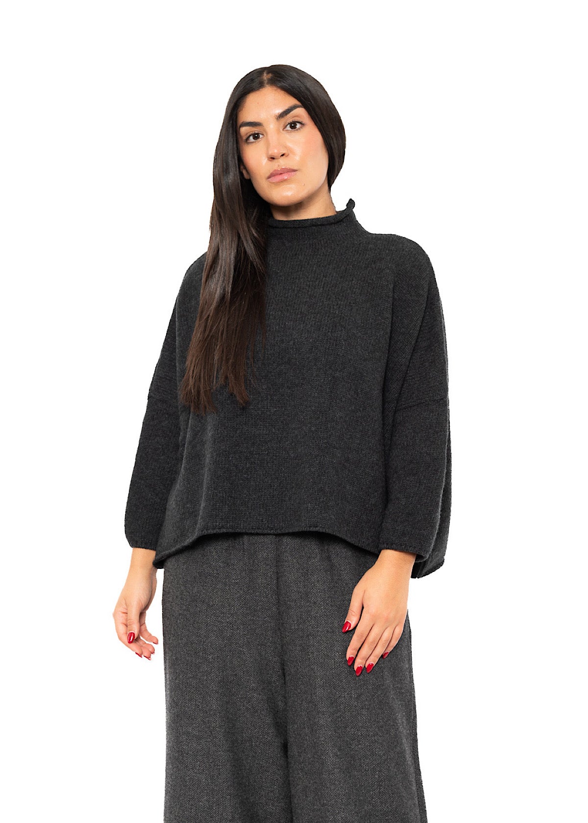 RELAXED CASHMERE BLEND FERRUCCIO PULLOVER