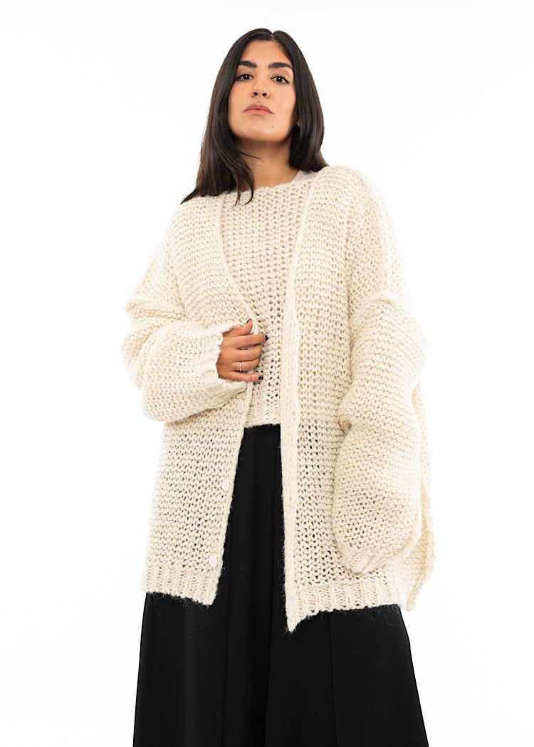 LA VACA LOCA TRANSITO KNITTED CARDIGAN