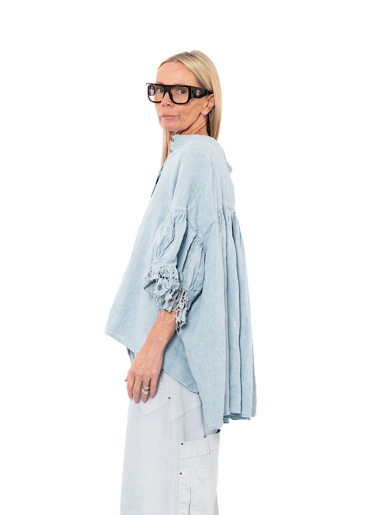 RUNDHOLZ DIP BLOUSE