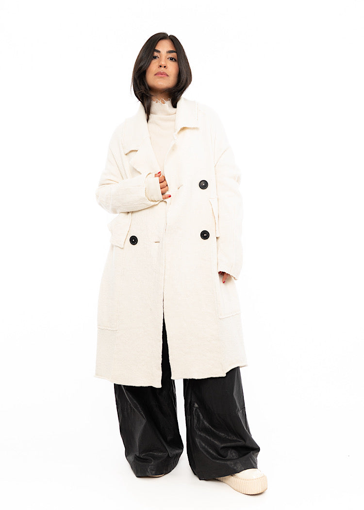 RUNDHOLZ MAINLINE KNITTED COAT