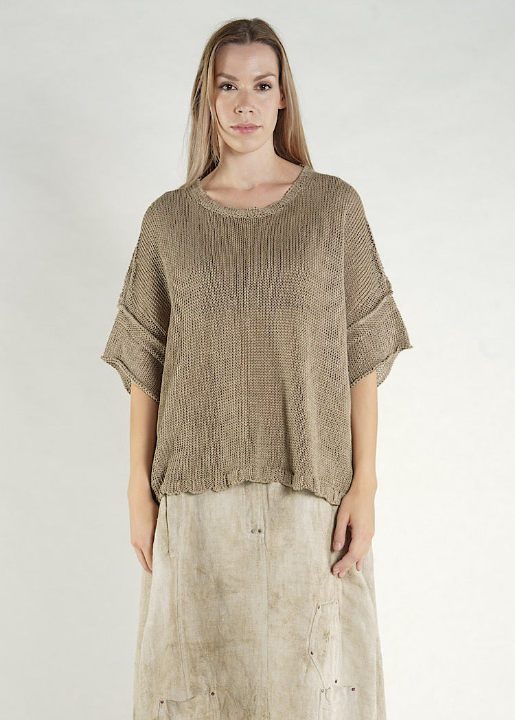 PRE-ORDER RUNDHOLZ DIP PULLOVER *SEAWEED* (Shown in LINEN)