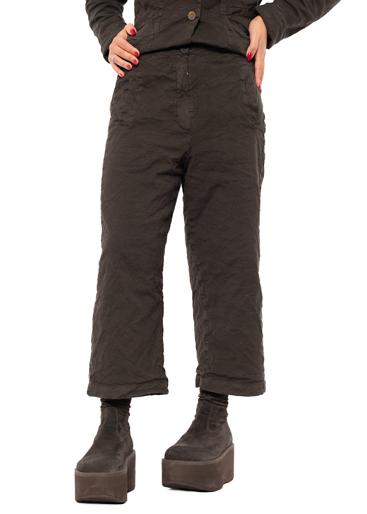 COTTON-TWILL PHILOMENA TROUSER