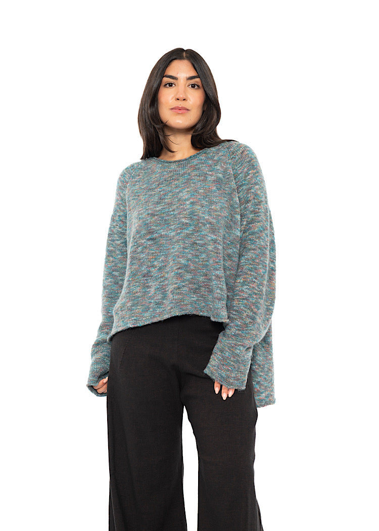 MÉLANGE KNITTED PULLOVER