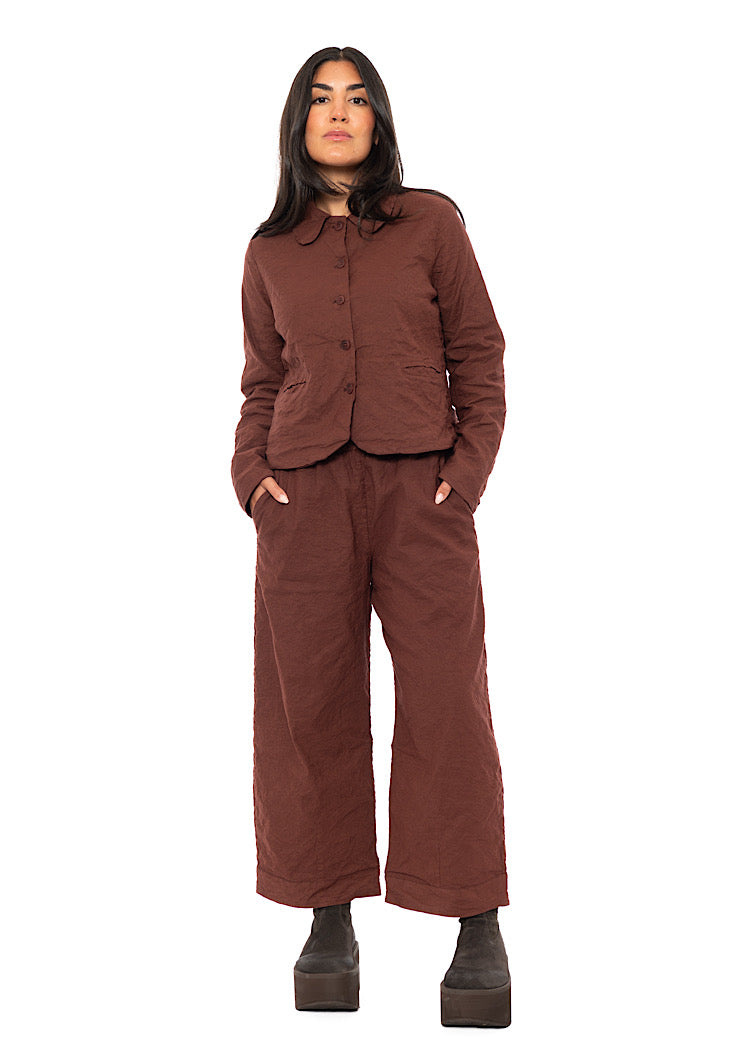 SIGNATURE CRINKLE BOXY JACKET