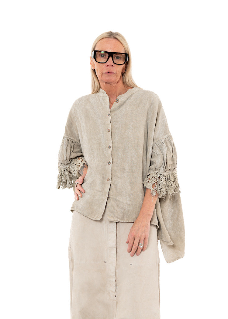 RUNDHOLZ DIP BLOUSE