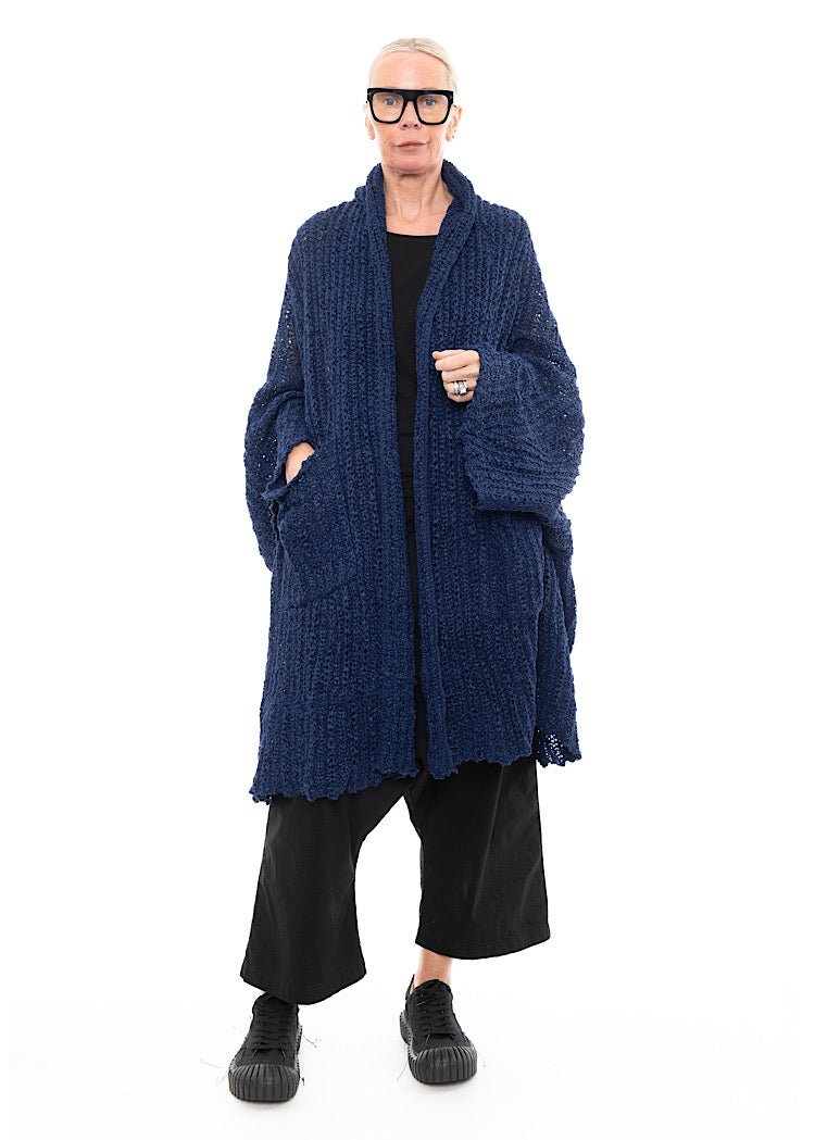 RUNDHOLZ DIP KNITTED CARDIGAN