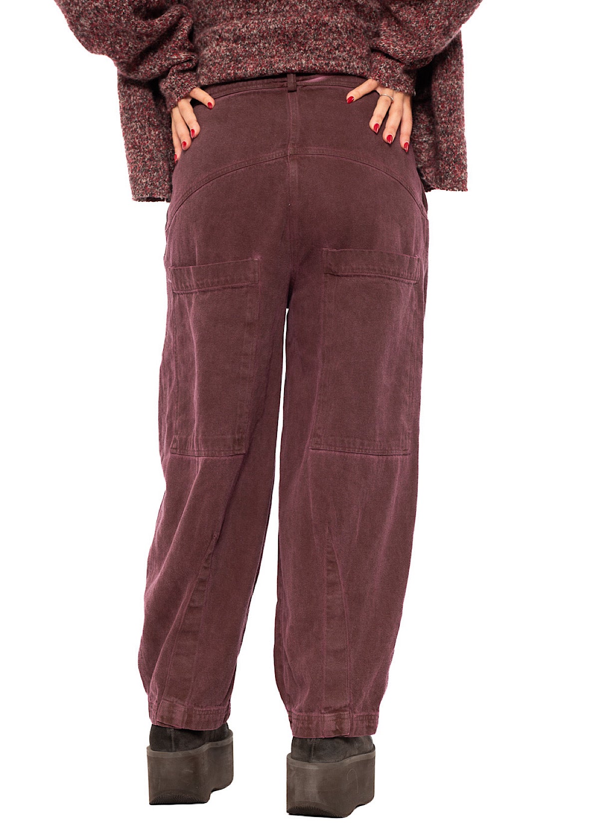 DENIM BALLOON TROUSER