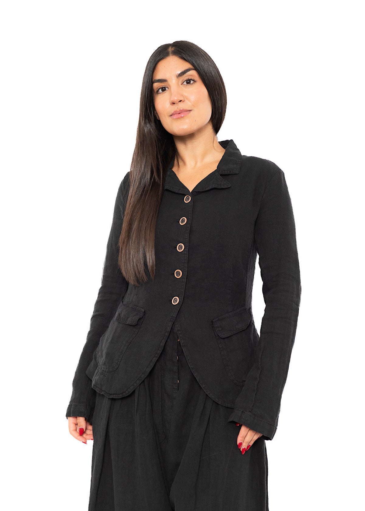 WINTER LINEN TAILORED JACKET