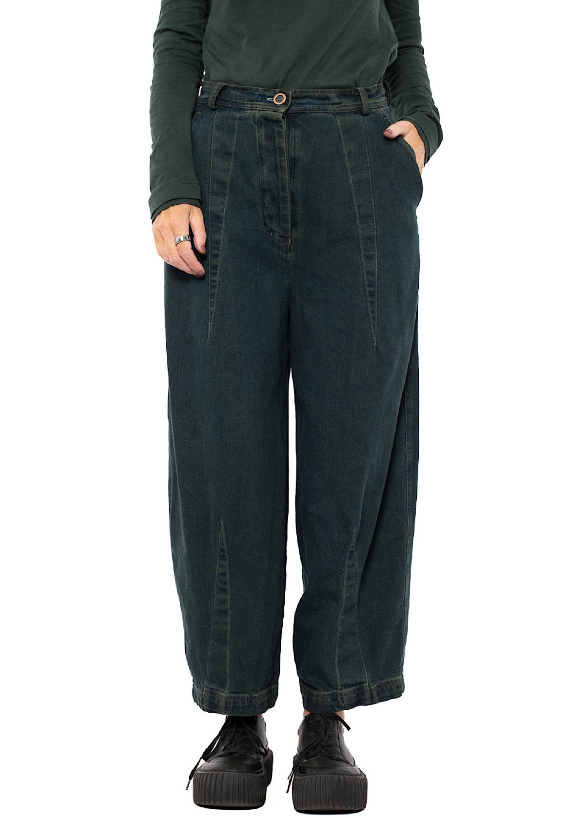 DENIM BALLOON TROUSER