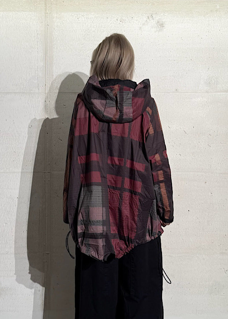 CL HERITAGE CHECK TECHNICAL RAIN JACKET