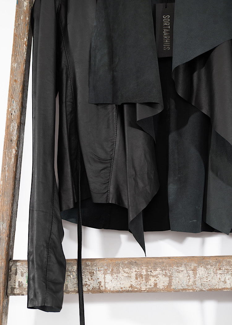 PRE-LOVED SORT AARHUS LEATHER JACKET