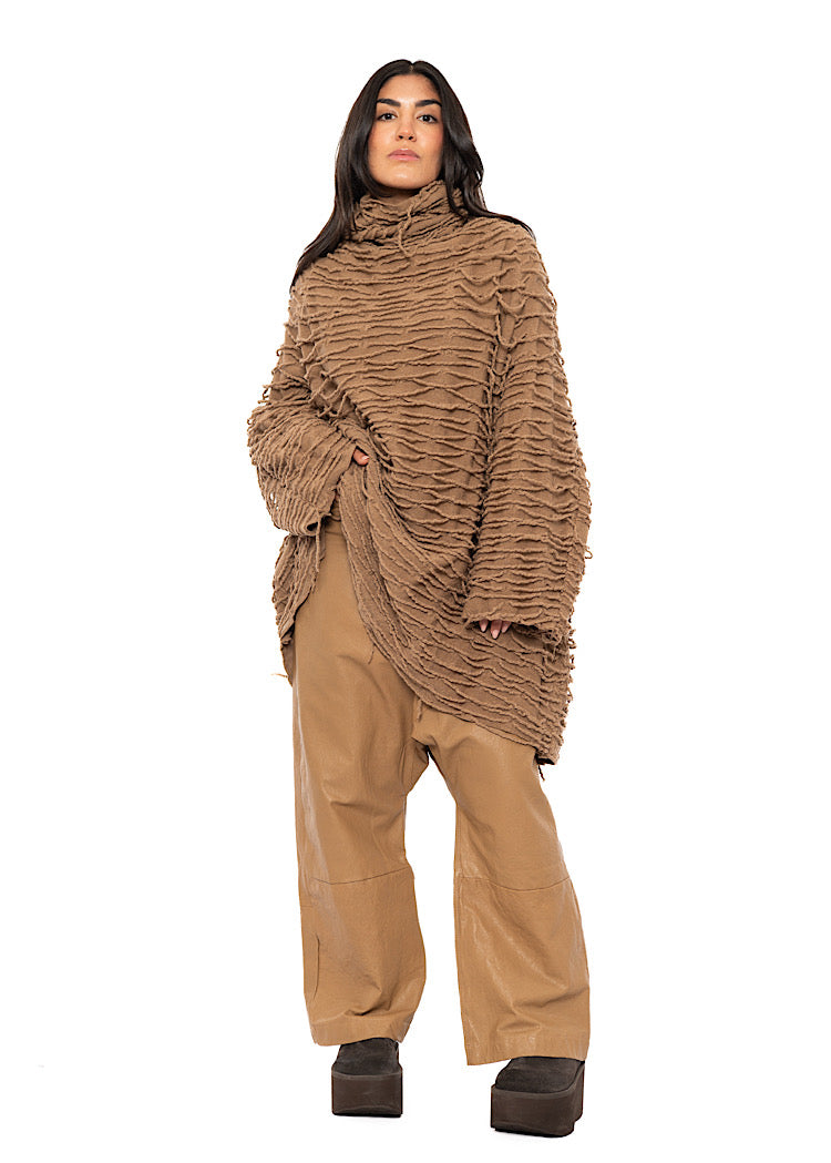 DECONSTRUCTED KNIT TUNIC