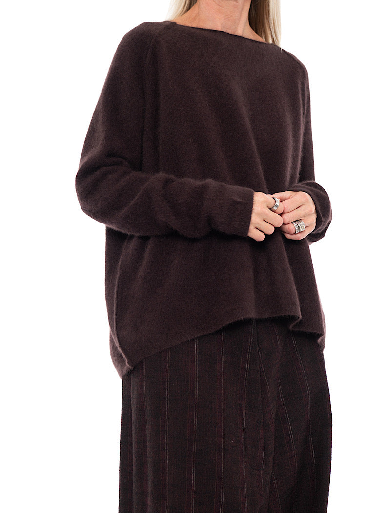 SIGNATURE RACCOON HAIR KNIT