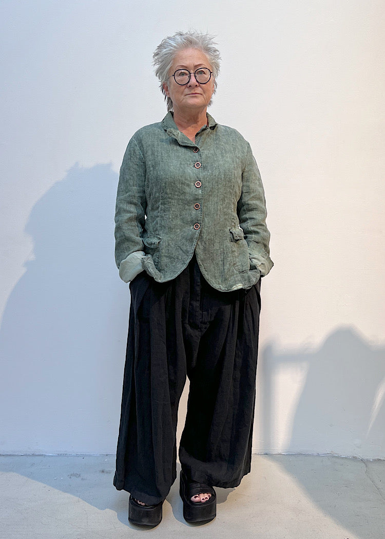 WINTER LINEN TAILORED JACKET